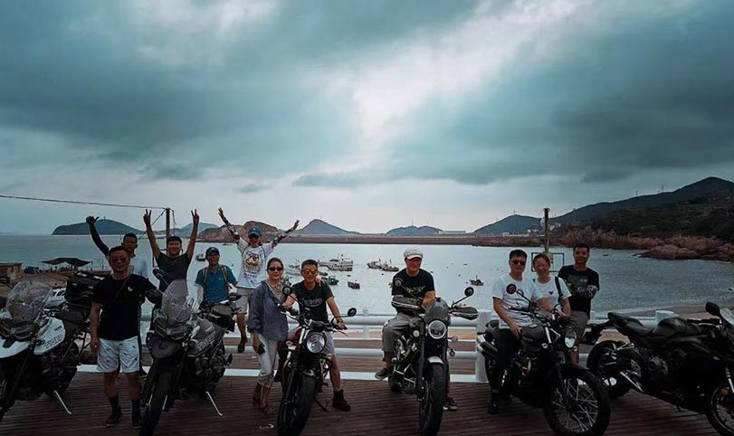 August 29-30, 2020, Riding around Shengsi Island